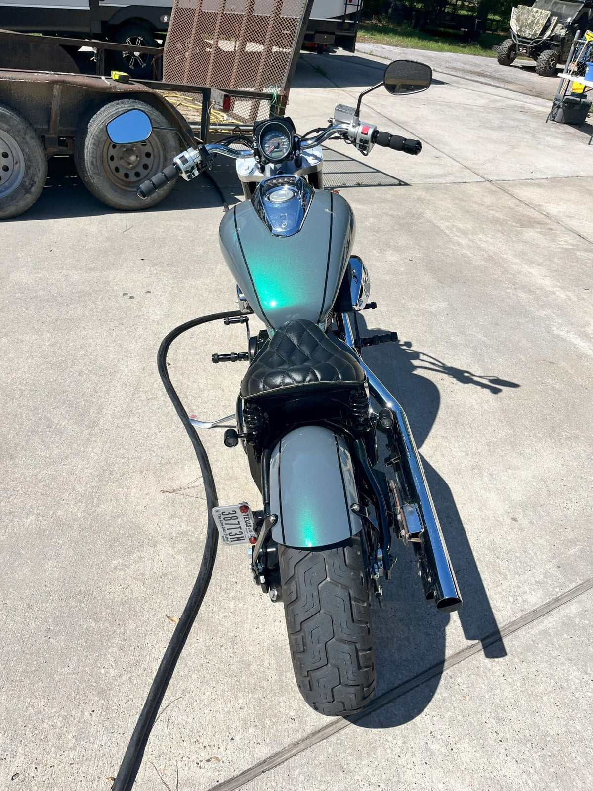 Moss Grey Pearl Tri Stage Auto Paint Kit Options