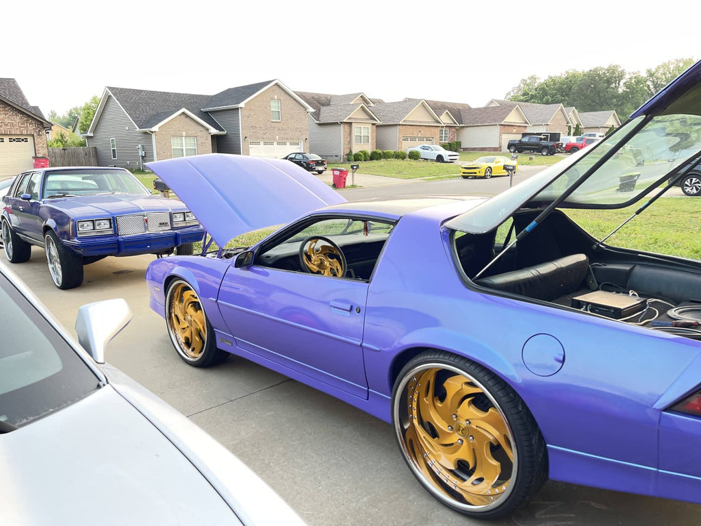 Purquoise Purple 2 Turquoise Pearl Tri Coat Auto Paint Kit Options