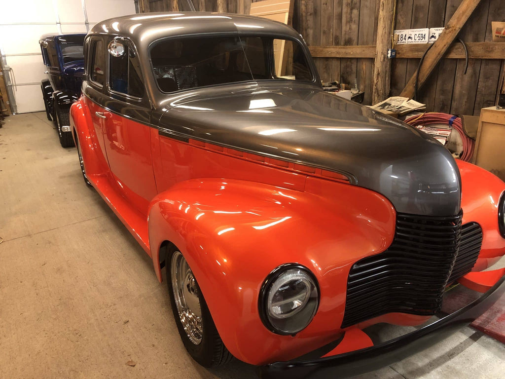 Inferno Orange Pearl Basecoat Clearcoat Auto Paint Kit Options