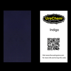 Indigo Blue Color Chip Sample Swatch