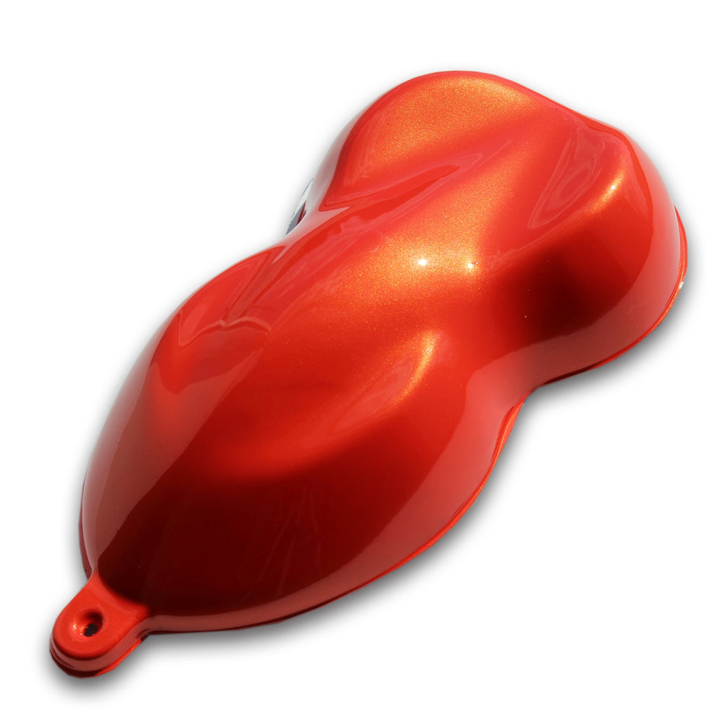 Inferno Orange Pearl Basecoat Clearcoat Auto Paint Kit Options