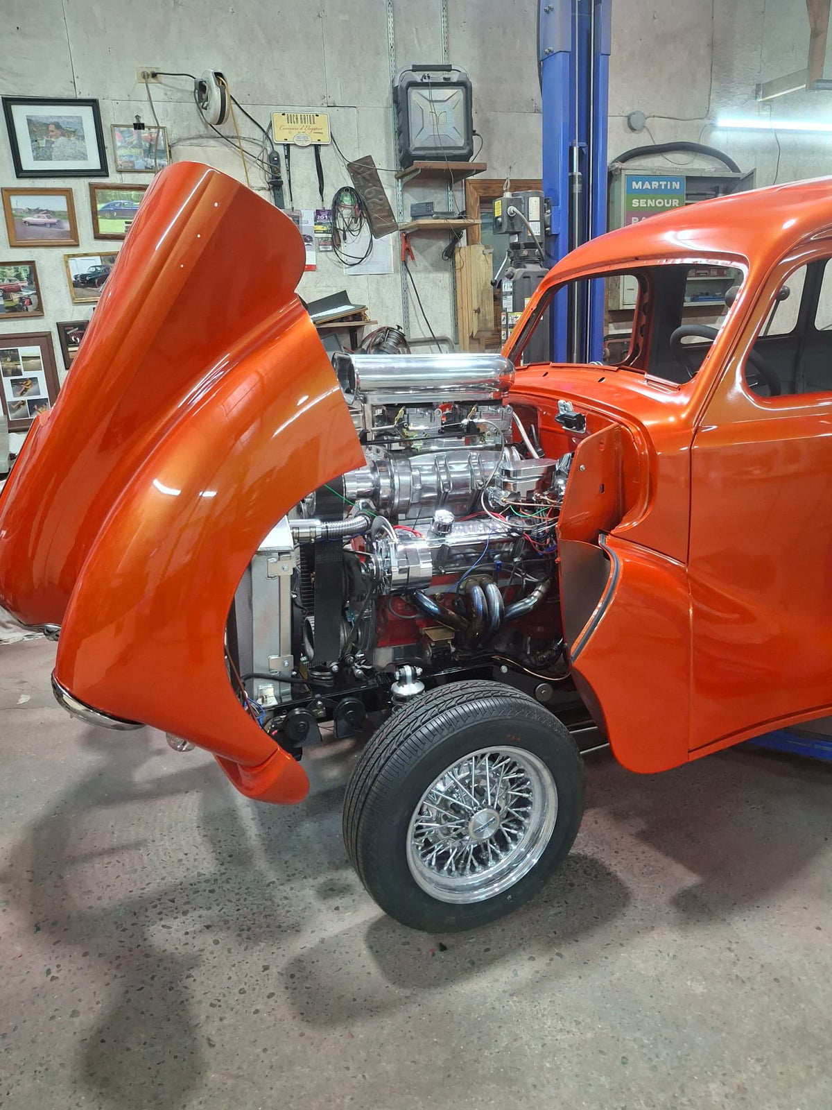 Inferno Orange Pearl Basecoat Clearcoat Auto Paint Kit Options