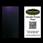 Intruder Purple Pearl Color Chip Sample Swatch