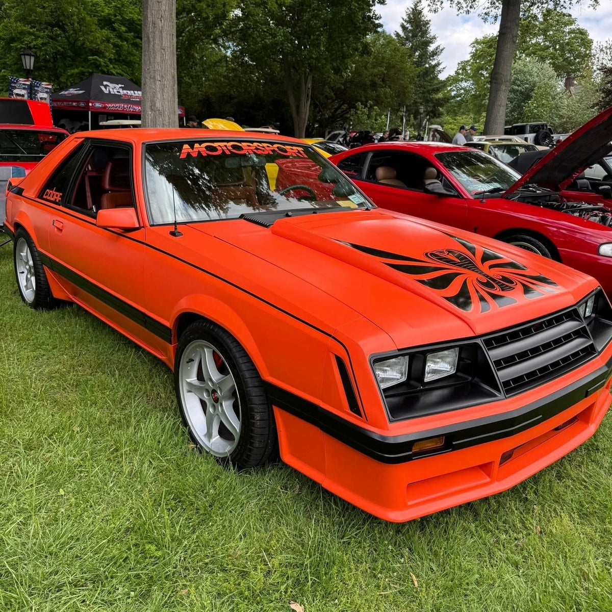 Lava Orange Low Gloss Single Stage Auto Paint Kit