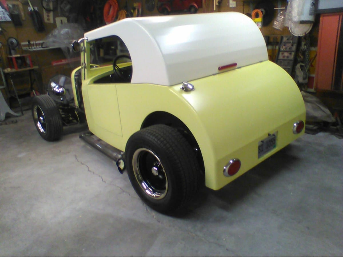 Pale Yellow Low Gloss Single Stage Auto Paint Kit