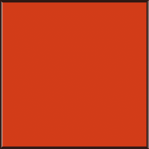 Kubota Orange Paint Chip Sample