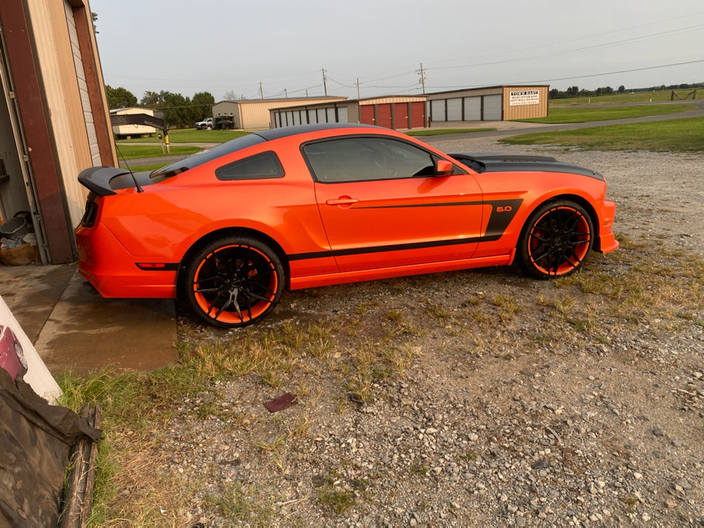 Lambo Orange Pearl 3 Stage Auto Paint Kit Options