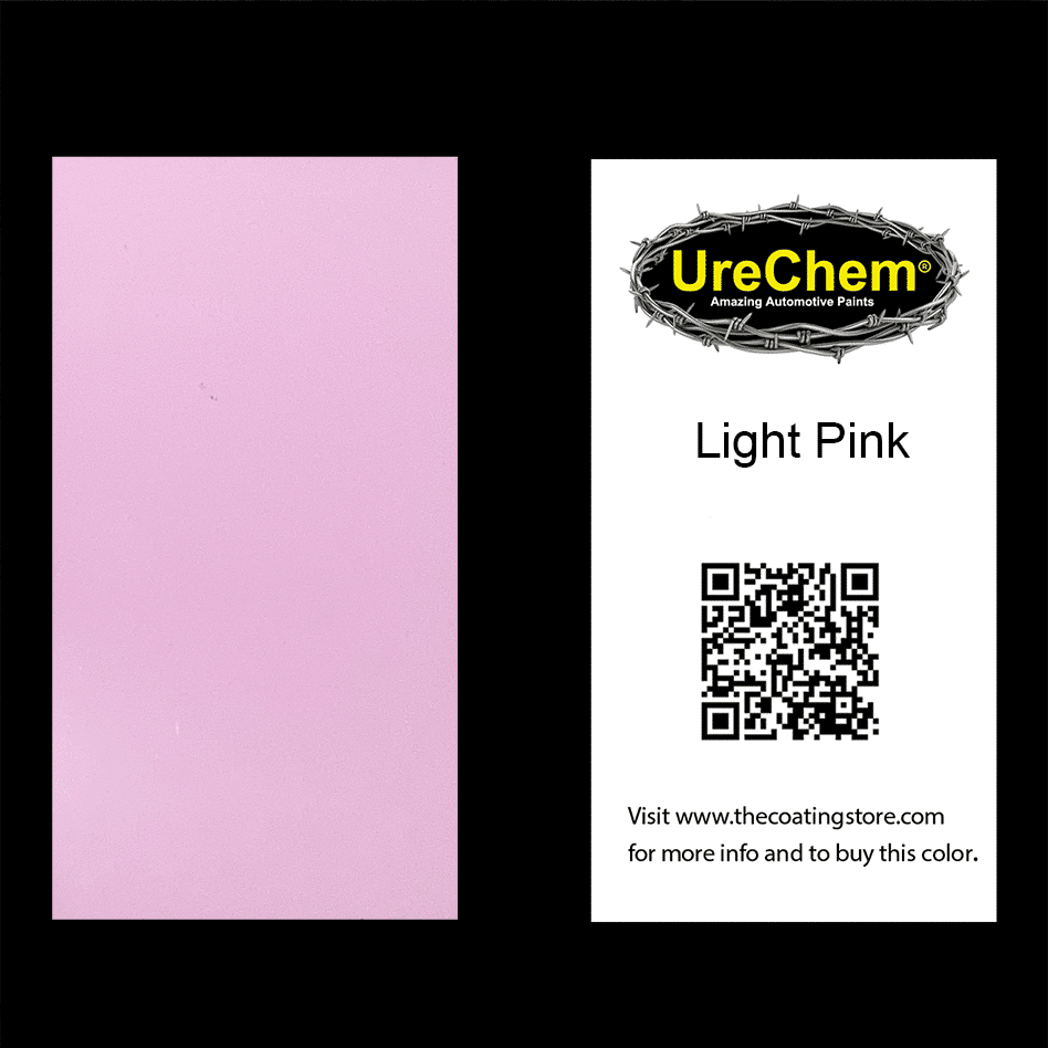 Light Pink Paint Chip Sample