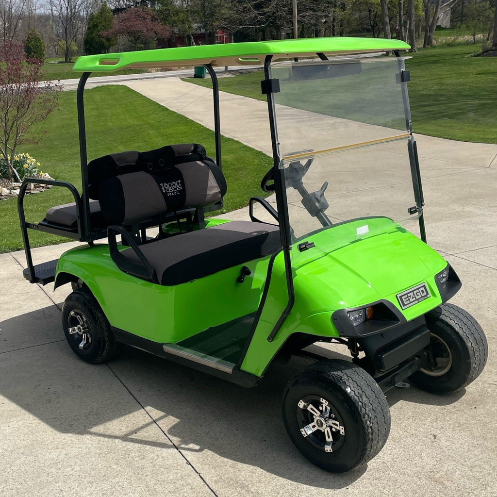 Electric Lime Basecoat Clearcoat Auto Paint Kit Options
