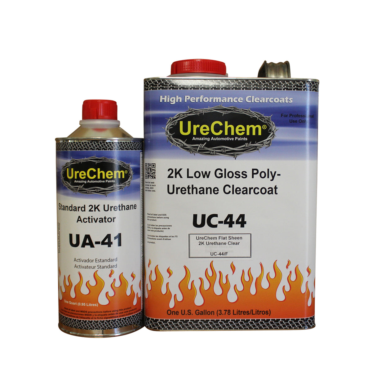 Flat Matte Satin or Semi Gloss Urethane Clear Gallon Kit