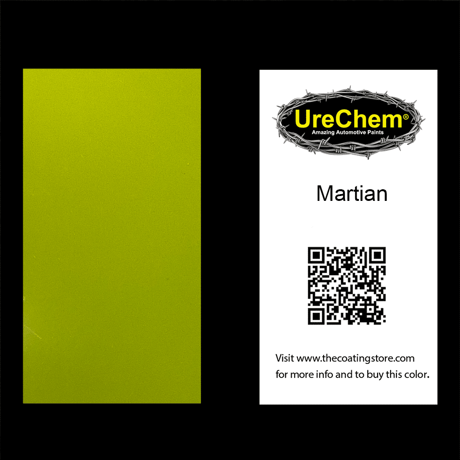 Martian Paint Chip Sample