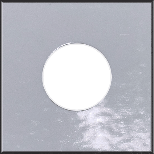 Mazda Code A4D Arctic White Paint Chip Sample