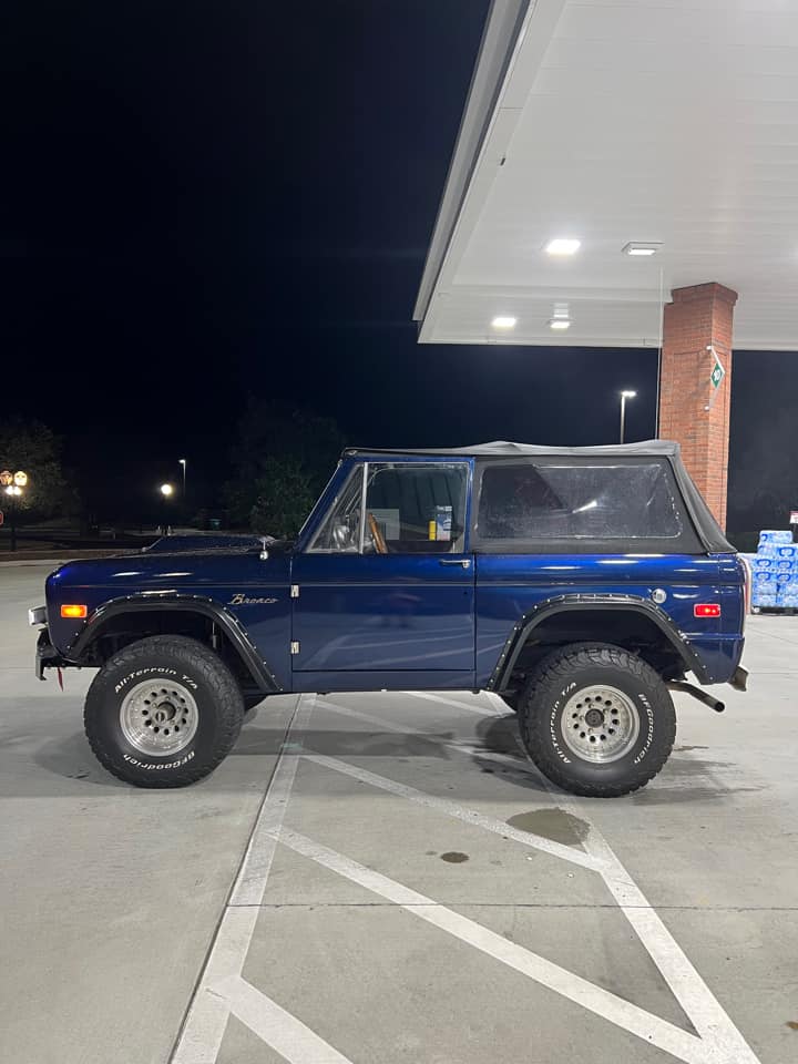 Midnight Blue Bronco