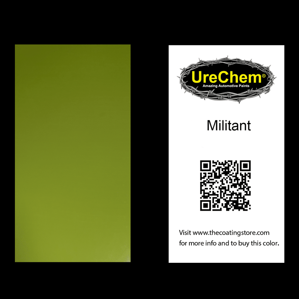 Militant Solid Paint Chip Sample