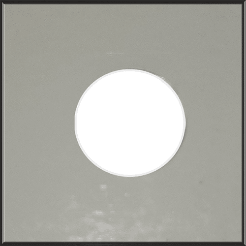 Mitsubishi Code W37 White Paint Chip Sample