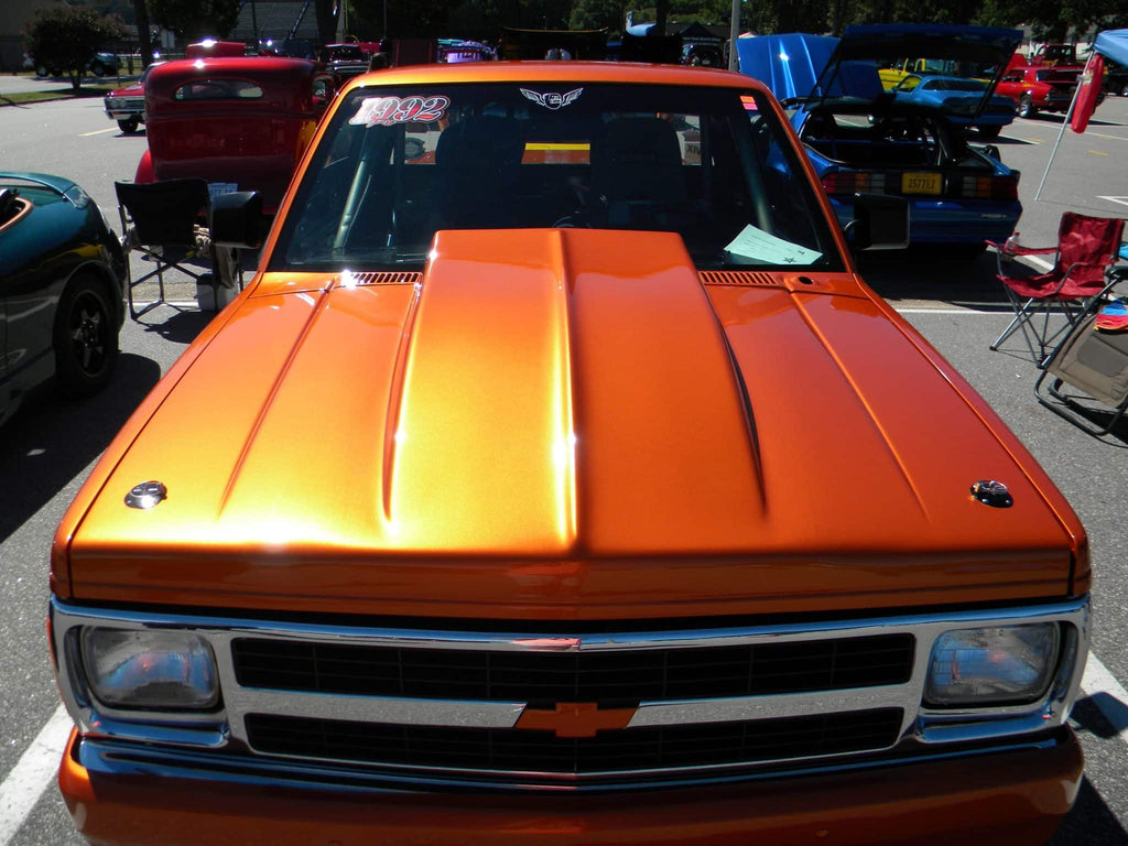 Molten Orange Pearl Basecoat Clearcoat Auto Paint Kit Options