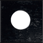 Nissan KH3 Super Black Paint Chip Sample