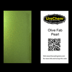 Olive Fab Pearl Paint Chip Sample
