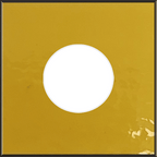 Chrysler Code PYH Solar Yellow Paint Chip Sample