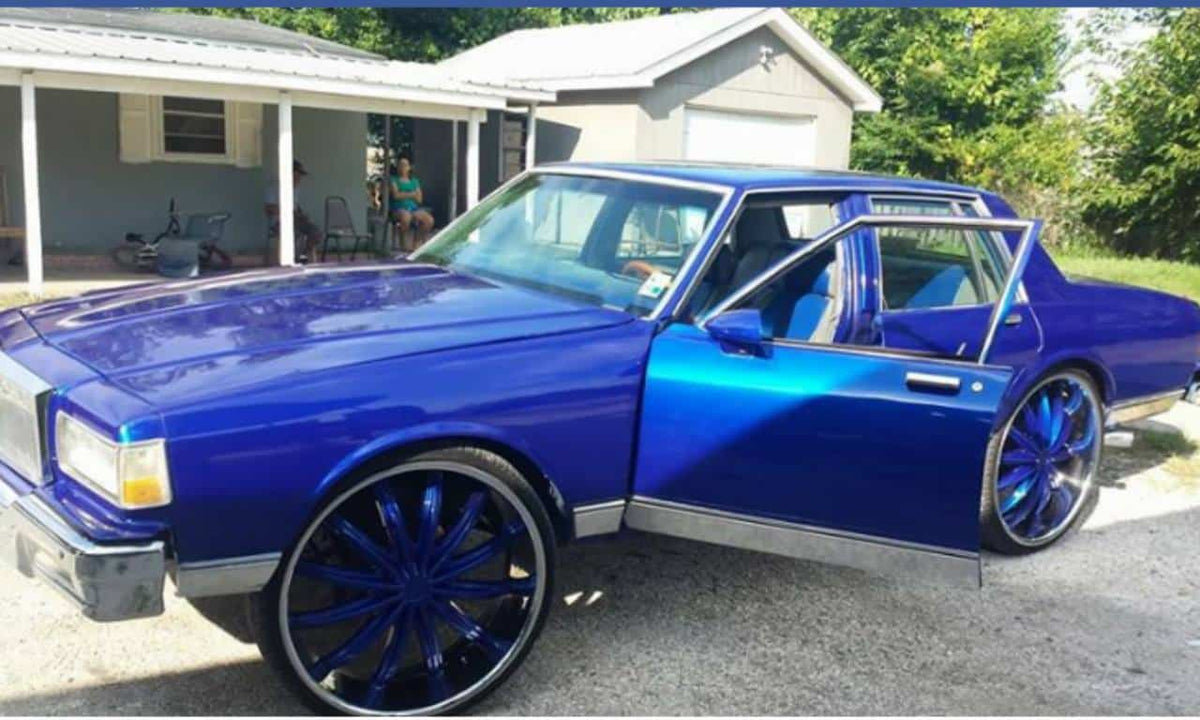 Pacific BLue Pearl Box Chevy