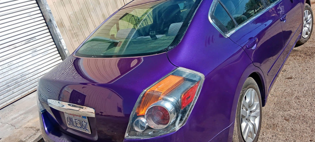 Plum Metallic Basecoat Clearcoat Auto Paint Kit Options