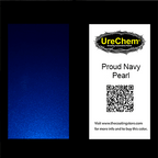 Proud Navy Pearl Paint Chip Sample