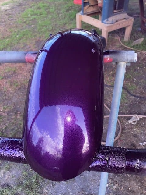 Purple Haze Metallic Basecoat Clearcoat Auto Paint Kit Options