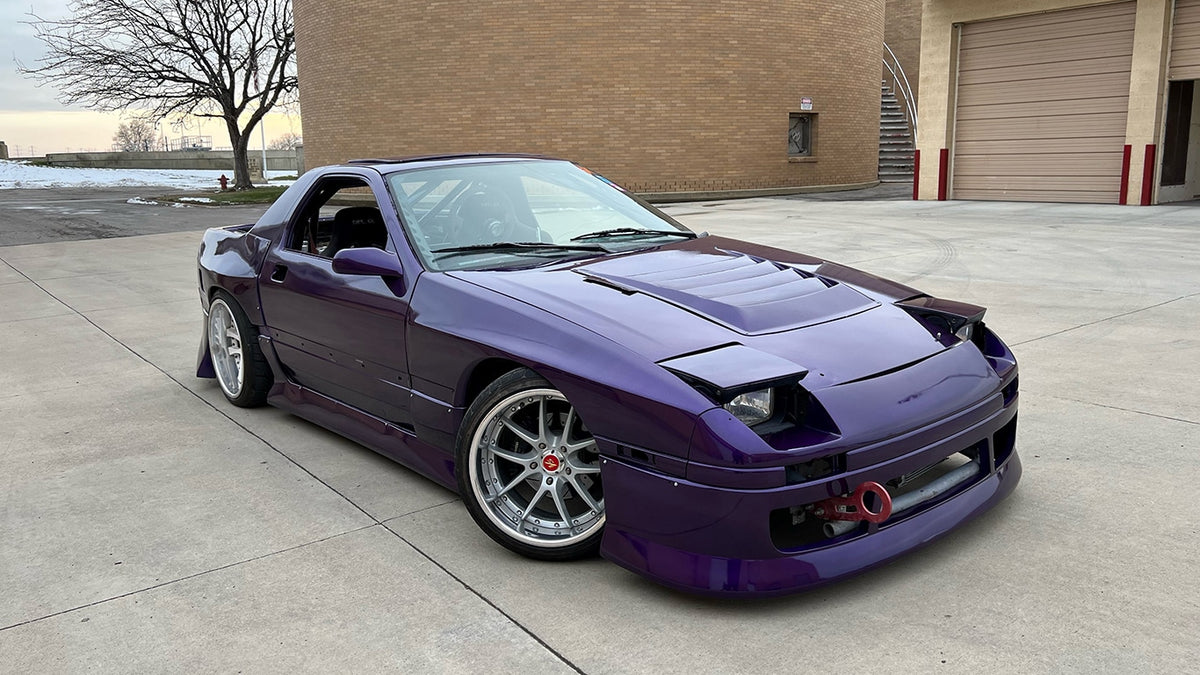 Purple Haze Metallic Basecoat Clearcoat Auto Paint Kit Options