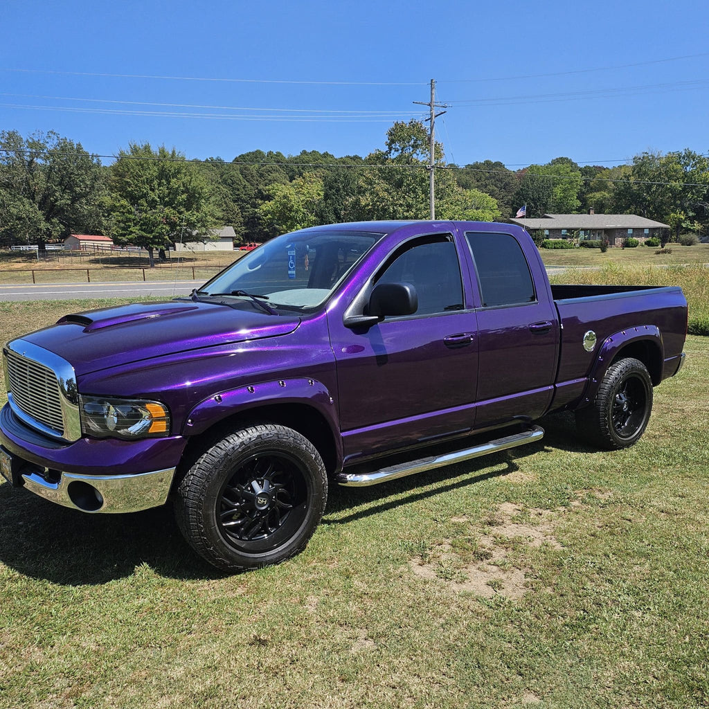 Purple Rain Pearl Basecoat Clearcoat Auto Paint Kit Options