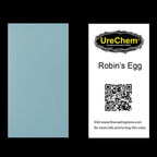 Robin's Egg Color Chip Sample Swatch