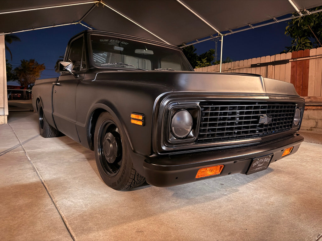Hot Rod Black Matte Sheen Single Stage Auto Paint Kit