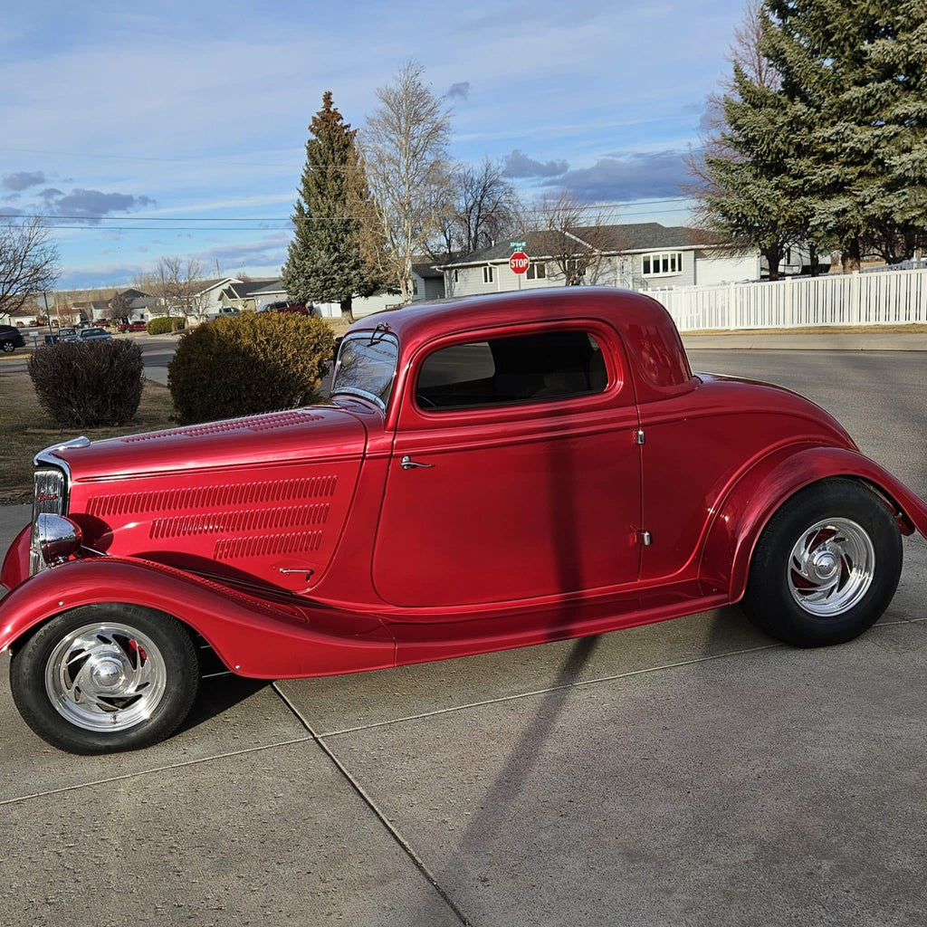 Scarlet Fever Pearl Basecoat Clearcoat Auto Paint Kit Options