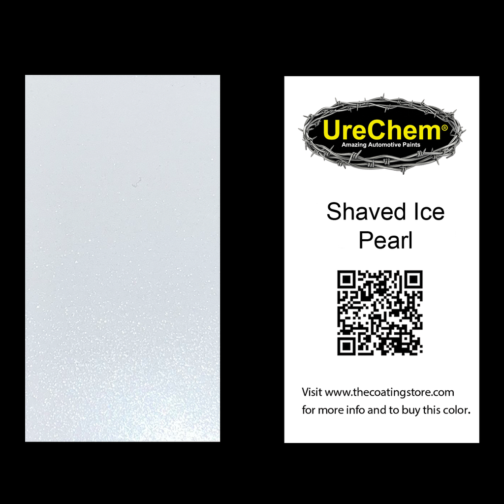 Shaved Ice Tri-Stage Pearl Color Chip Sample Swatch