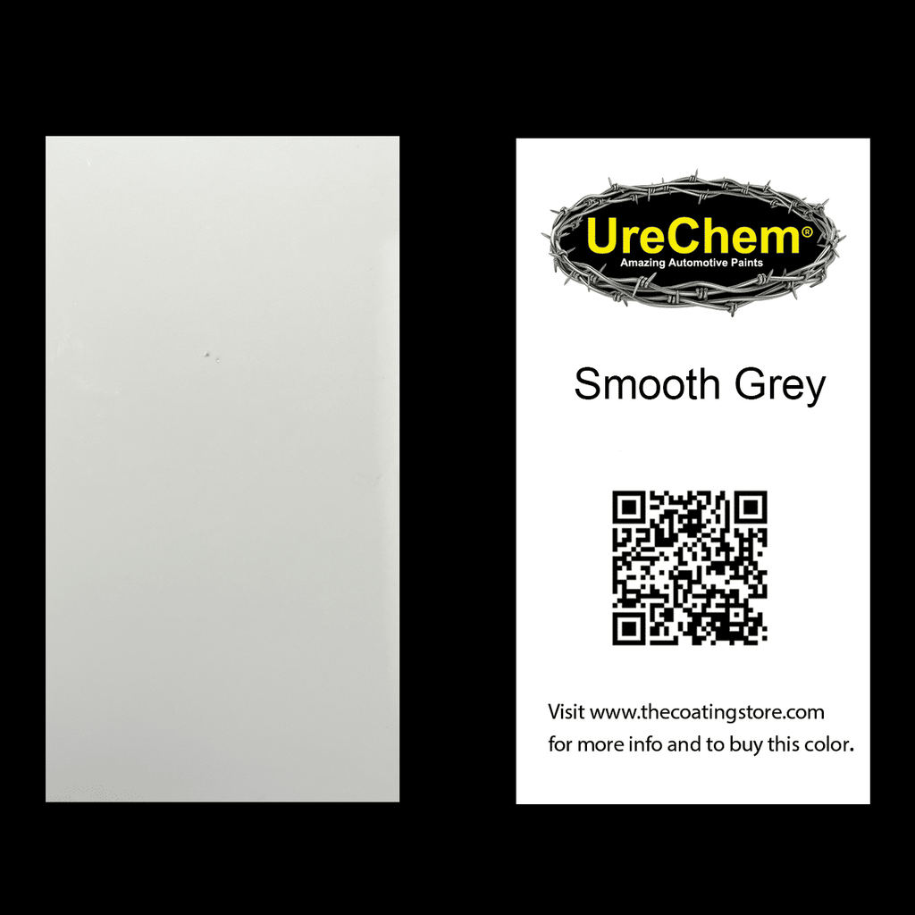 Smooth Grey Paint Chip Sample