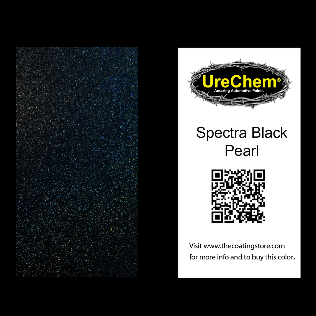 Spectra Black Pearl Paint Chip Sample
