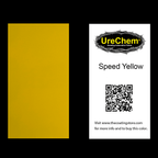 Speed Yellow Paint Chip Sample