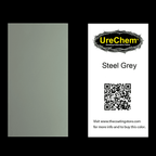 Steel Grey Paint Chip Sample