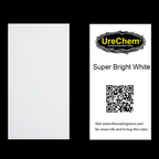 Super Bright White Color Chip Sample Swatch