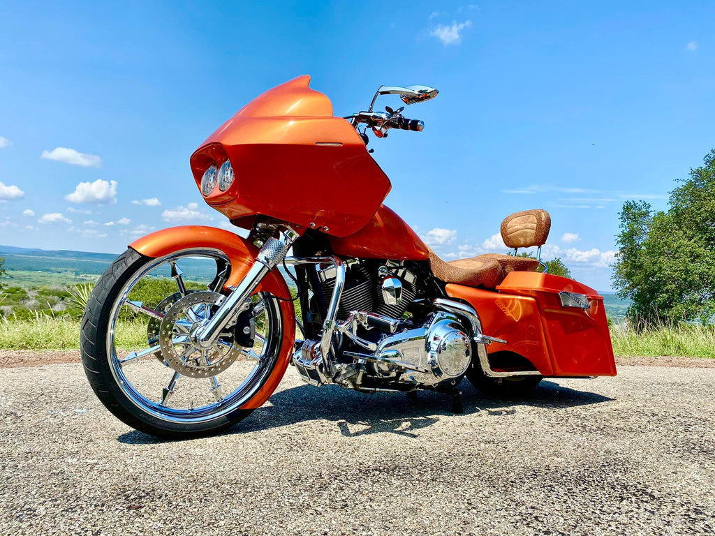 Tangerine Pearlized Candy Basecoat Clearcoat Auto Paint Kit Options