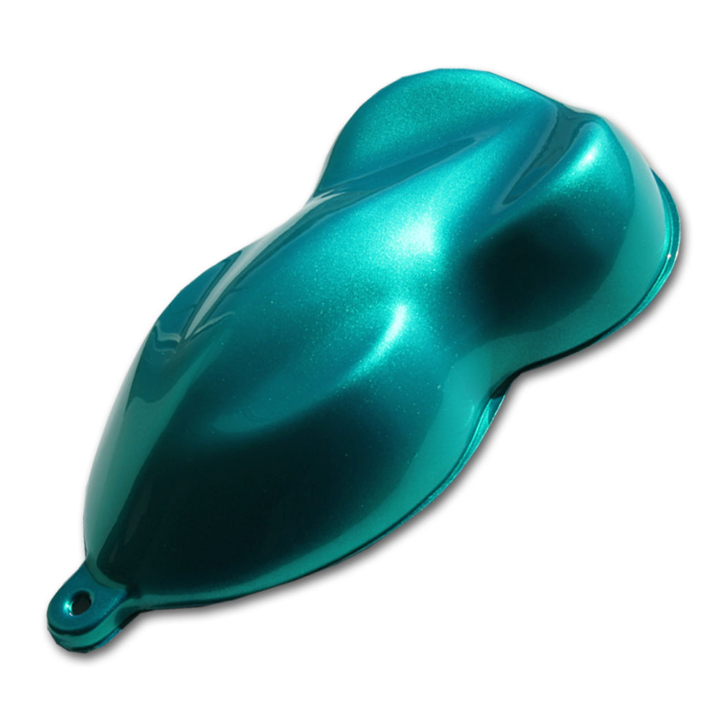 Teal Metallic Basecoat Clearcoat Auto Paint Kit Options