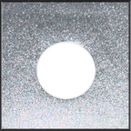 Toyota Code 1F7 Classic Silver Metallic Paint Chip Sample