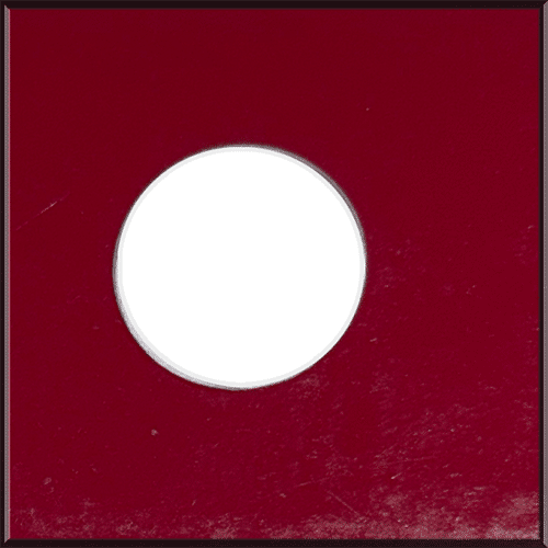 Toyota Code 3P0 Absolutely Red Paint Chip Sample