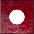 Toyota Code 3P1 Impulse Red Mica Paint Chip Sample