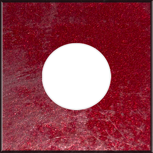 Toyota Code 3P1 Impulse Red Mica Paint Chip Sample