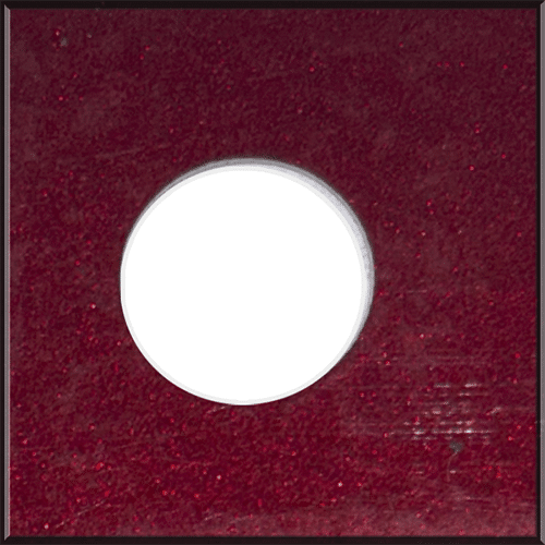 Toyota Code 3Q3 Salsa Dark Red Mica Pearl Paint Chip Sample