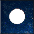 Toyota Code 8S6 Nautical Blue Pearl Paint Chip Sample