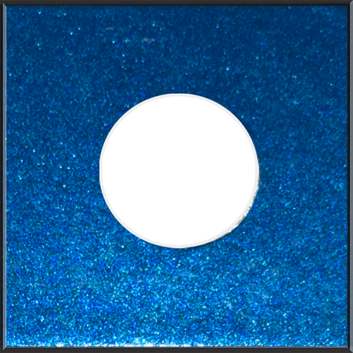 Toyota Code 8T7 Blue Streak Metallic Paint Chip Sample