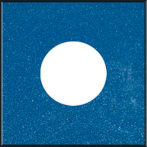 Toyota Code 8W9 Flame Blue Paint Chip Sample