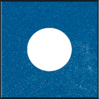 Toyota Code 8W9 Flame Blue Paint Chip Sample