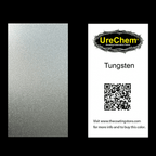 Tungsten Metallic Paint Chip Sample